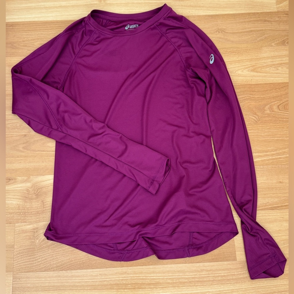 Asics Magenta Long Sleeve Top